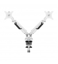 Bestar AK-MA32D-17 Universel Dual Monitor Arm for 32-inch Monitors in white