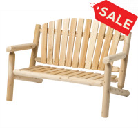 Bestar MR-106L White Cedar 4' Settee