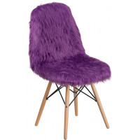 Flash Furniture DL-15-GG Shaggy Dog Purple Accent Chair 