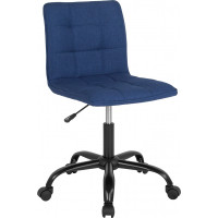 Flash Furniture DS-512C-BLU-F-GG Sorrento Home and Office Task Chair in Blue Fabric 