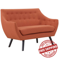 Modway EEI-2550-ORA Allegory Loveseat Orange