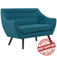 Modway EEI-2550-TEA Allegory Loveseat Teal