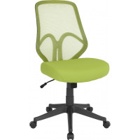 Flash Furniture GO-WY-193A-GN-GG Salerno Series High Back Green Mesh Chair 