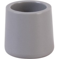 Flash Furniture LE-L-3-GREY-CAPS-GG Grey Replacement Foot Cap for Plastic Folding Chairs 