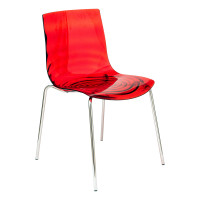 LeisureMod AC20TR Modern Astor Plastic Dining Chair