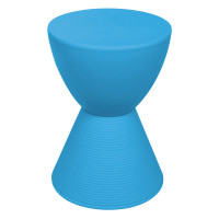 LeisureMod BS12BU Modern Round  Boyd Side Table