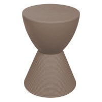 LeisureMod BS12TP Modern Round  Boyd Side Table