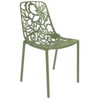 LeisureMod DC23G Modern Devon Aluminum Chair