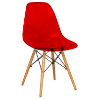 LeisureMod EP19CL Dover Molded Side Chair