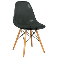 LeisureMod EP19TBL Dover Molded Side Chair