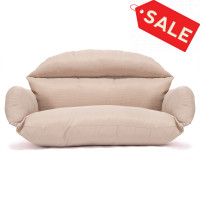 LeisureMod ES57C-BG Hanging 2 person Egg Swing Cushion