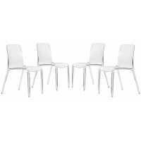 LeisureMod MC20CL4 Murray Modern Dining Chair, Set of 4