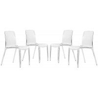 LeisureMod MC20CL4 Murray Modern Dining Chair, Set of 4