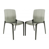 LeisureMod MC20TBL2 Murray Modern Dining Chair, Set of 2