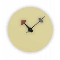 LeisureMod MCLR11CR Manchester Simple Modern Classy Design Round Silent Non-Ticking Wall Clock