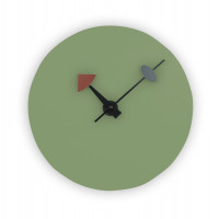 LeisureMod MCLR11MT Manchester Simple Modern Classy Design Round Silent Non-Ticking Wall Clock