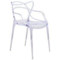 LeisureMod MW17CL Milan Modern Wire Design Chair