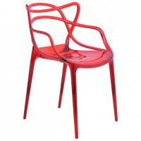 LeisureMod MW17TR Milan Modern Wire Design Chair