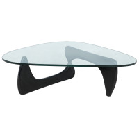 LeisureMod NG52BL Imperial Triangle Coffee Table
