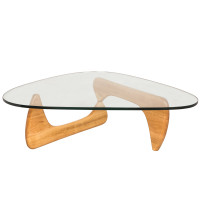 LeisureMod NG52NW Imperial Triangle Coffee Table