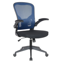 LeisureMod NO20BU Newton Mesh Office Chair