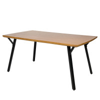 LeisureMod RTC63OW Ravenna Modern Rectangular Wood 63