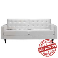 Modway EEI-1010-WHI Empress Sofa in White