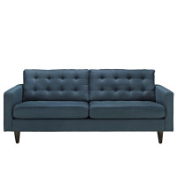 Modway EEI-1011-AZU Empress Sofa in Azure