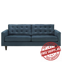 Modway EEI-1011-AZU Empress Sofa in Azure