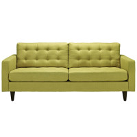 Modway EEI-1011-WHE Empress Sofa in Wheatgrass