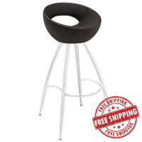 Modway EEI-1031-BRN Persist Bar Stool in Brown