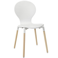 Modway EEI-1053-WHI Path Dining Chair in White