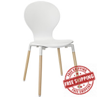 Modway EEI-1053-WHI Path Dining Chair in White