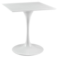 Modway EEI-1123-WHI Lippa 28" Dining Table in White