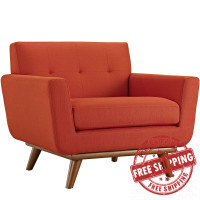 Modway EEI-1178-ATO Engage Armchair in Atomic Red