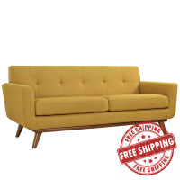 Modway EEI-1179-CIT Engage Upholstered Loveseat in Citrus