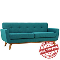 Modway EEI-1179-TEA Engage Upholstered Fabric Loveseat