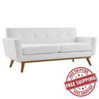 Modway EEI-1179-WHI Engage Upholstered Fabric Loveseat White