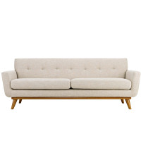 Modway EEI-1180-BEI Engage Upholstered Fabric Sofa