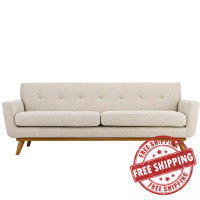 Modway EEI-1180-BEI Engage Upholstered Fabric Sofa