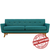Modway EEI-1180-TEA Engage Upholstered Fabric Sofa