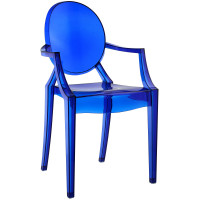 Modway EEI-121-BLU Casper Dining Armchair in Blue