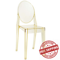 Modway EEI-122-YLW Casper Dining Side Chair in Yellow