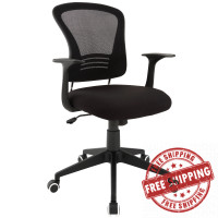 Modway EEI-1248-BLK Poise Office Chair in Black