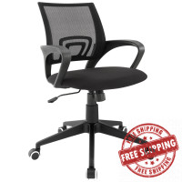 Modway EEI-1249-BLK Twilight Office Chair in Black
