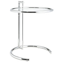Modway EEI-125-SLV Eileen Gray Side Table in Silver
