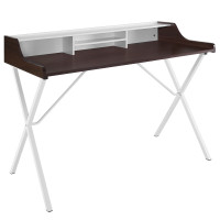Modway EEI-1327-CHR Bin Desk in Cherry