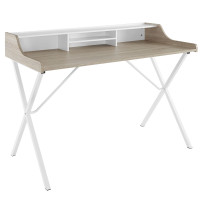Modway EEI-1327-OAK Bin Desk in Oak