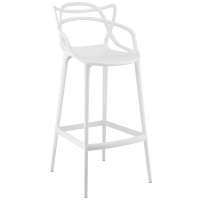 Modway EEI-1460-WHI Entangled Bar Stool in White