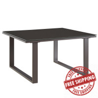 Modway EEI-1515-BRN-SET Fortuna Outdoor Patio Side Table in Brown